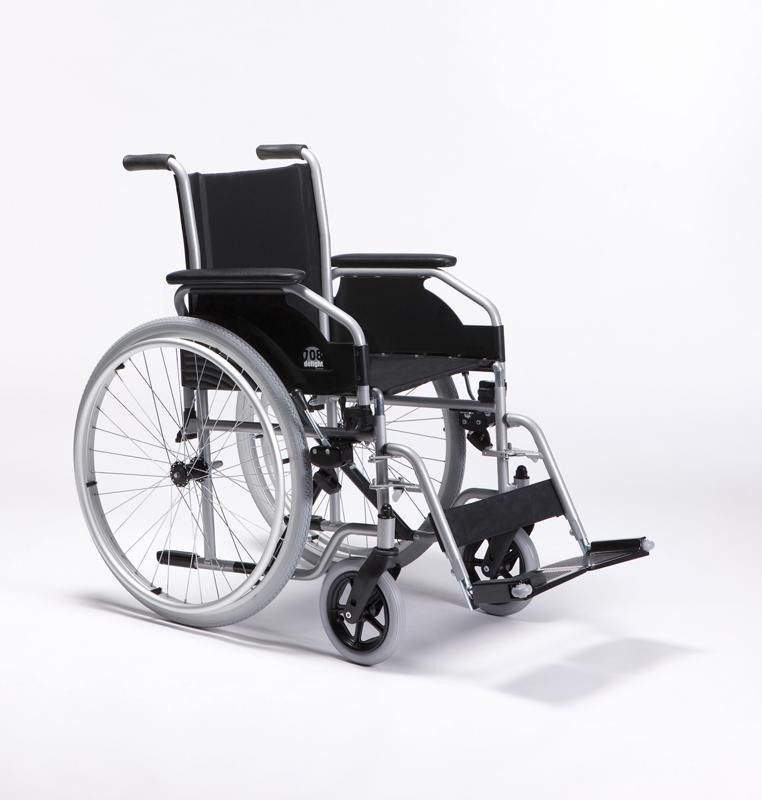 Кресло-коляска складная 708D с ручным приводом Vermeiren купить в OrtoMir24